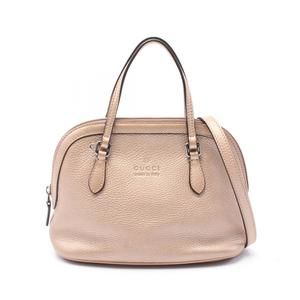 Gucci Pink Handbag Leather